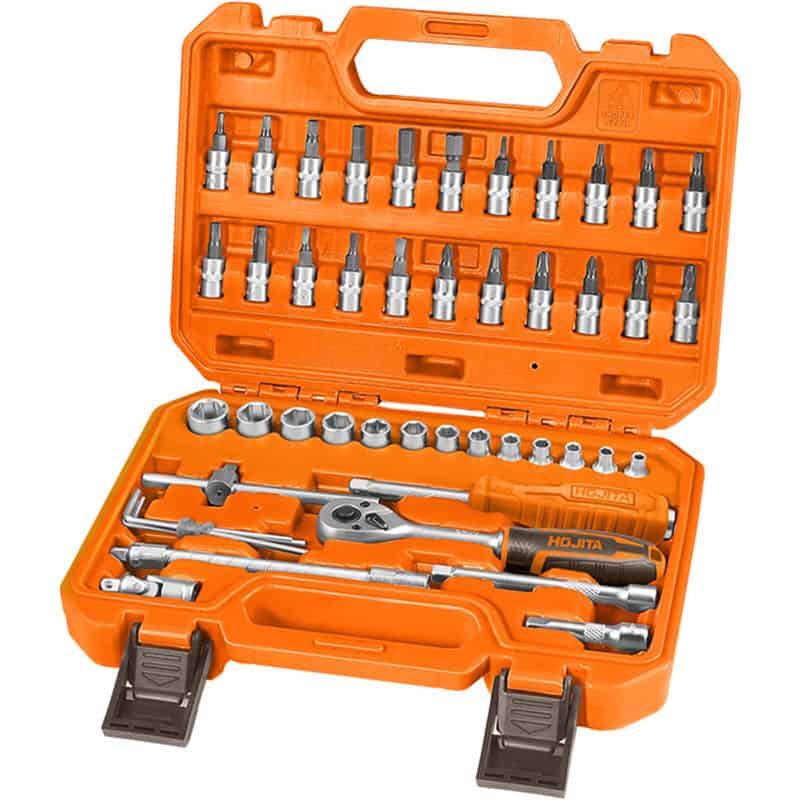 HOJ00-00-4046 ΚΑΣΤΑΝΙΑ 1/4" ΜΕ ΚΑΡΥΔΑΚΙΑ ΣΕΤ 46ΤΜΧ HOJITA - Image 1