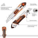 ΚΟΦΤΗΣ-ΚΟΠΙΔΙ ΑΛΟΥΜΙΝΙΟΥ 100mm HOJITA - Image 2