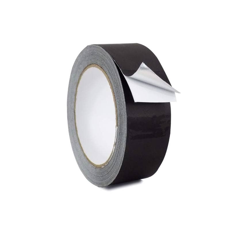 1002 ΑΥΤΟΚΟΛΛΗΤΗ ΤΑΙΝΙΑ ΑΛΟΥΜΙΝΙΟΥ ΜΑΥΡΗ 38mmX10m - Image 1