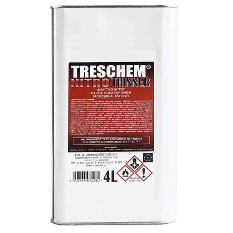 TRE04-00-8157 ΔΙΑΛΥΤΙΚΟ NITRO TRESCHEM 4lt - Image 1