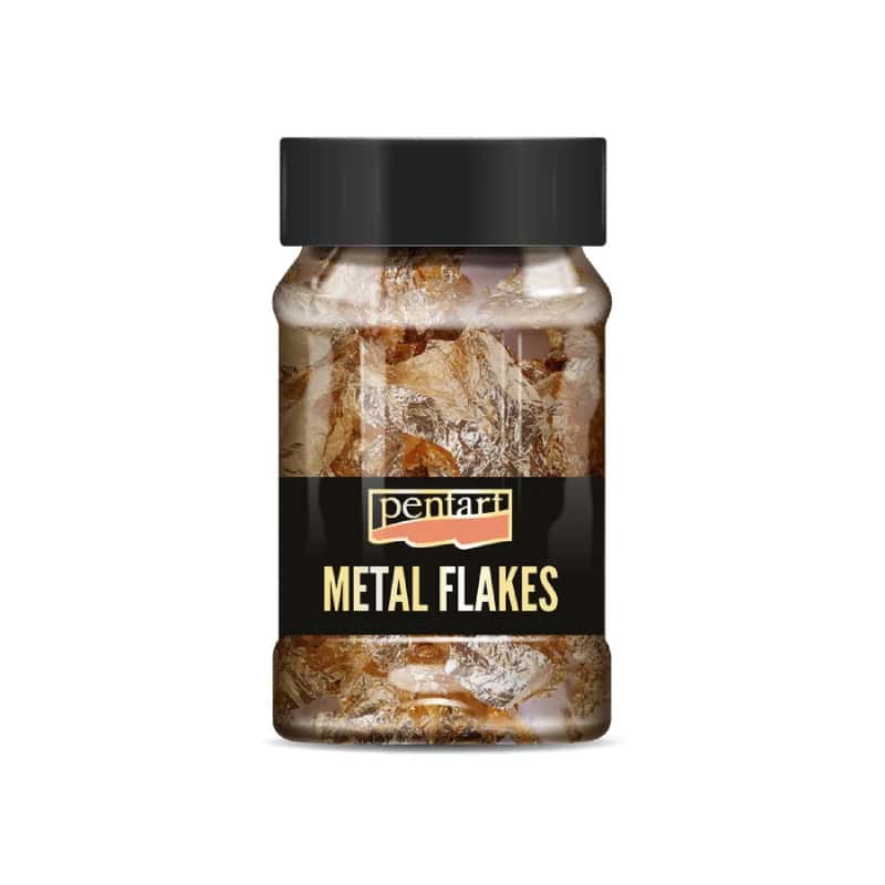 01-0955 ΜΕΤΤΑΛΙΚΑ ΦΥΛΛΑ - ΝΙΦΑΔΕΣ ΧΡΩΜΑΤΙΣΤΕΣ GOLD M9 PENART 100ml - Image 1