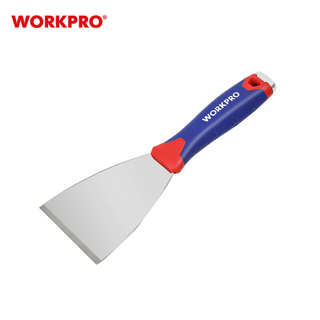 1633 ΞΥΣΤΡΑ INOX 80mm ΠΛΑΣΤΙΚΗ ΛΑΒΗ (PP & TPR) WP321015 WORKPRO - Image 1