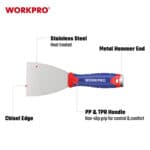 ΞΥΣΤΡΑ INOX 80mm ΠΛΑΣΤΙΚΗ ΛΑΒΗ (PP & TPR) WP321015 WORKPRO - Image 4