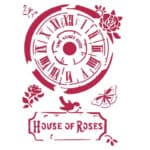 STENCIL ΡΟΛΟΙ HOUSE OF ROSES 21x29,7cm