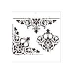 STENCIL ΔΑΝΤΕΛΑ - LACE EMBELLISHMENTS 40x40cm