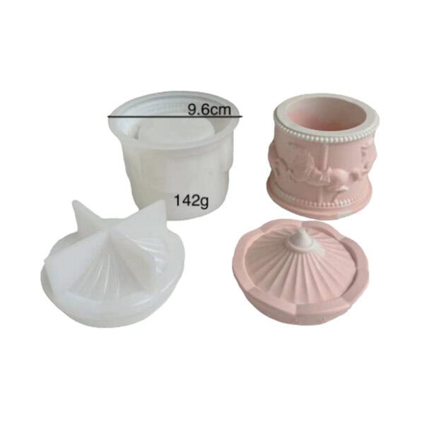 ΚΑΛΟΥΠΙ ΣΙΛΙΚΟΝΗΣ ΚΑΡΟΥΖΕΛ 3D 9.6x6.8cm - Image 2