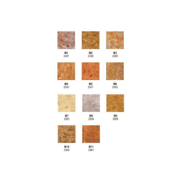 ΜΕΤΤΑΛΙΚΑ ΦΥΛΛΑ - ΝΙΦΑΔΕΣ ΧΡΩΜΑΤΙΣΤΕΣ GOLD COPPER M4 PENART 100ml - Image 2