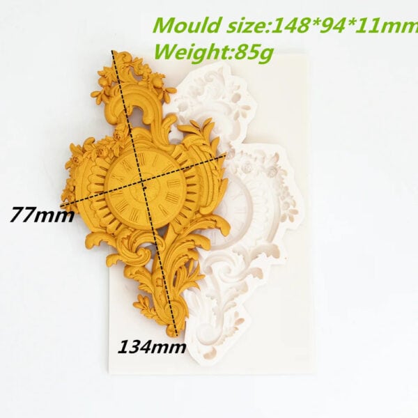 ΚΑΛΟΥΠΙ ΣΙΛΙΚΟΝΗΣ ΡΟΛΟΙ ΜΕ ΣΧΕΔΙΟ 14.8x9.4x1.1cm - Image 3