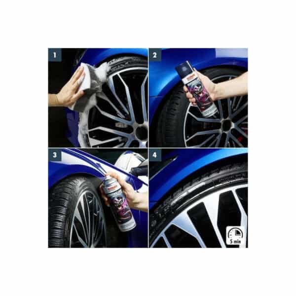 BLACK BEAST ΓΥΑΛΙΣΤΙΚΟ ΕΛΑΣΤΙΚΩΝ 500ΜL SONAX - Image 2