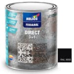 ΑΝΤΙΣΚΩΡΙΑΚΟ ΧΡΩΜΑ 3 ΣΕ 1 RAL9005 2.5lt TESSAROL