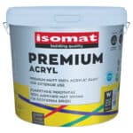 ISOMAT PREMIUM ACRYL ΛΕΥΚΟ 10lt