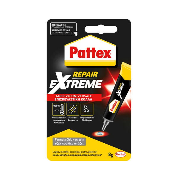 ΚΟΛΛΑ ΓΕΝΙΚΗΣ ΧΡΗΣΗΣ REPAIR EXTREME 8gr PATTEX - Image 1
