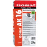 ISOMAT ΚΟΛΛΑ ΠΛΑΚΙΔΙΩΝ ΛΕΥΚΗ AK 16 25kg