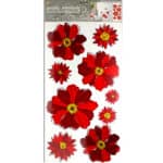 ΔΙΑΚΟΣΜΗΤΙΚΑ ΑΥΤΟΚΟΛΛΗΤΑ ΤΟΙΧΟΥ ΛΟΥΛΟΥΔΙΑ ΣΕ 3 ΣΧΕΔΙΑ - Image 2