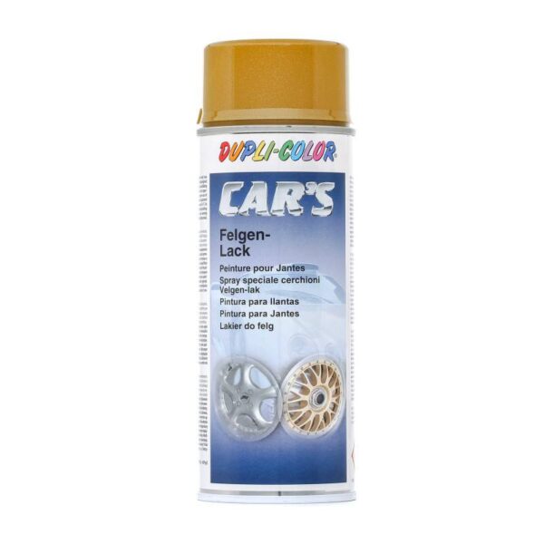 DUPLI COLOR CAR’S ΣΠΡΕΙ AYTOKINHTOY ΒΑΦΗΣ ΓΙΑ ΖΑΝΤΕΣ ΧΡΥΣΟ 400ml - Image 1