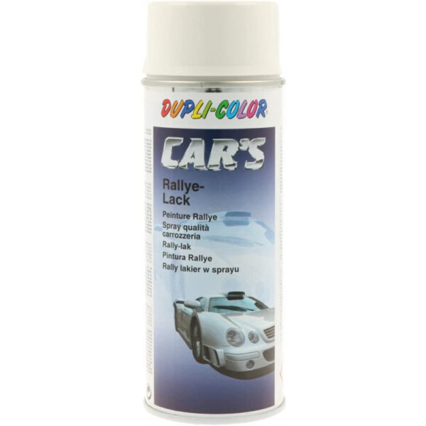 DUPLI COLOR CAR’S ΣΠΡΕΙ ΒΑΦΗΣ AYTOKINHTOY ΛΕΥΚΟ ΜΑΤ 400ml - Image 1