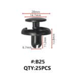 ΚΛΙΠ ΚΑΜΠΙΝΑΣ ΑΥΤΟΚΙΝΗΤΟΥ Β25