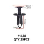 ΚΛΙΠ ΚΑΜΠΙΝΑΣ ΑΥΤΟΚΙΝΗΤΟΥ Β28