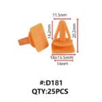 ΚΛΙΠ ΚΑΜΠΙΝΑΣ ΑΥΤΟΚΙΝΗΤΟΥ D181