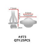 ΚΛΙΠ ΚΑΜΠΙΝΑΣ ΑΥΤΟΚΙΝΗΤΟΥ F73