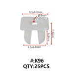 ΚΛΙΠ ΚΑΜΠΙΝΑΣ ΑΥΤΟΚΙΝΗΤΟΥ K96