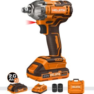 ΜΠΟΥΛΟΝΟΚΛΕΙΔΟ BRUSHLESS 300Nm ΜΠΑΤΑΡΙΑΣ 20V ΣΕΤ ΜΕ ΒΑΛΙΤΣΑ HOJITA