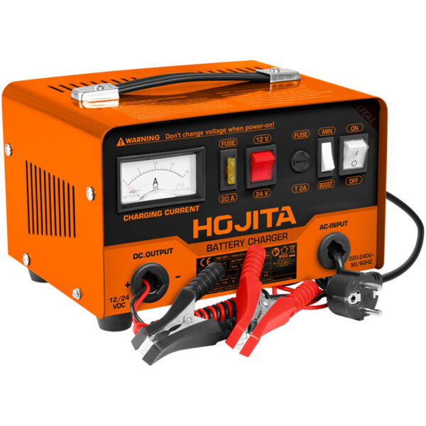 ΦΟΡΤΙΣΤΗΣ ΜΠΑΤΑΡΙΑΣ ΑΥΤΟΚΙΝΗΤΟΥ 12/24V HOJITA - Image 2