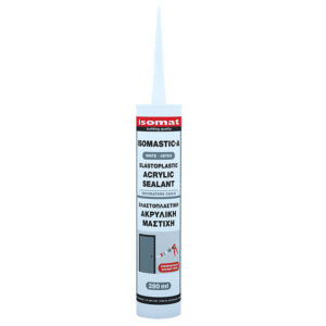 ISOMAT ΑΚΡΥΛΙΚΗ ΜΑΣΤΙΧΗ ΛΕΥΚΗ ISOMASTIC-A 280ml