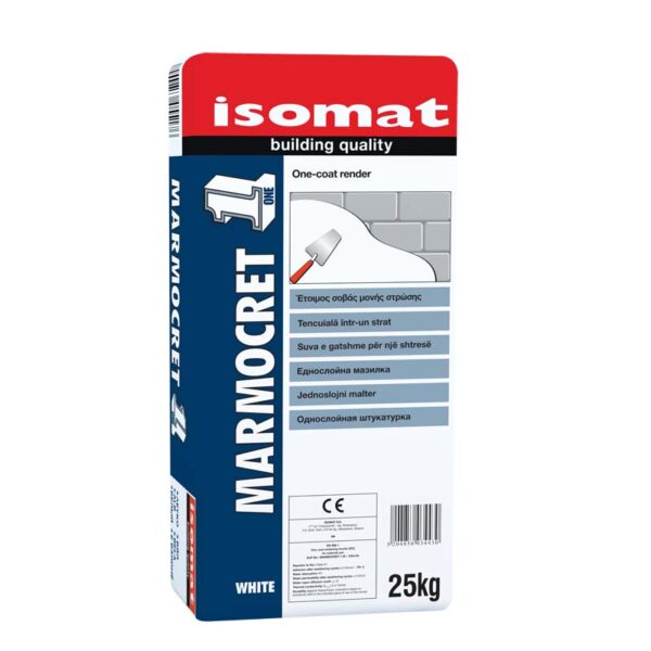 ISOMAT MARMOCRET-1 ΛΕΥΚΟ 25kg - Image 1