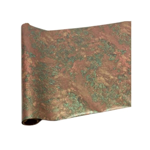 TRANSFER FOIL ΦΥΛΛΟ ΜΕΤΑΦΟΡΑΣ ΕΦΕ WEATHERED COPPER 100x30cm - Image 2