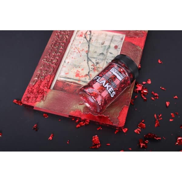 ΜΕΤΤΑΛΙΚΑ ΦΥΛΛΑ - ΝΙΦΑΔΕΣ ΧΡΩΜΑΤΙΣΤΕΣ RED PENART 100ml - Image 2